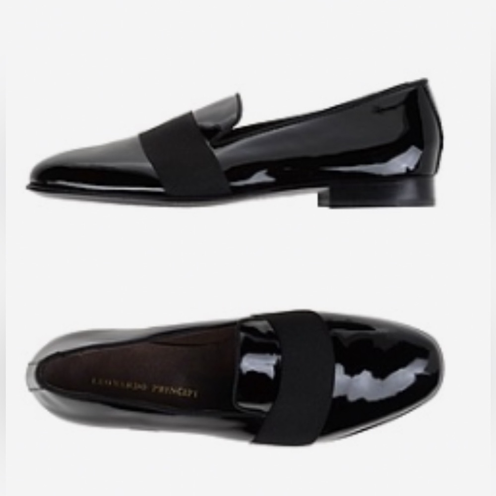 Black Patent Loafers for Women size is 8 but fits more like 7